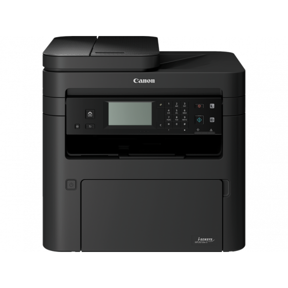 МФУ Canon i-SENSYS MF267DW II (A4,Printer /Scanner /Copier /FAX /Duplex, 1200х1200 dpi, Mono, 28 ppm, 256 Mb,  1200 Mhz , tray 250 pages, LCD  (6 строк), USB 2.0, RJ-45, WIFI cart. 051 стартовый тонер в комплекте)