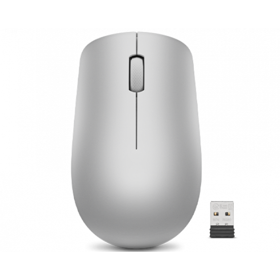 Мышь Lenovo 530 Wireless Mouse Platinum Grey