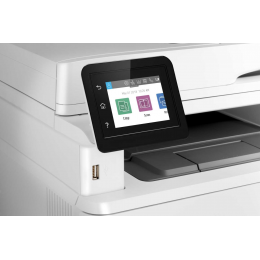 МФУ HP LaserJet Pro MFP M428fdn Printer (A4) , Printer/Scanner/Copier/Fax/ADF, 1200 dpi, 38 ppm, 512 Mb, 1200 MHz, tray 100+250 pages, USB+Ethernet, Print + Scan Duplex, Duty cycle 80K pages