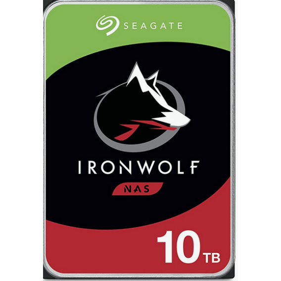 Жесткий диск Seagate IronWolf ST10000VN000 NAS 10TB, 3.5", 7200rpm, 256MB, SATA-III