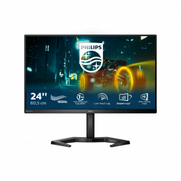 Монитор LCD 23.8'' [16:9] 1920х1080(FHD) VA, nonGLARE, 165 Hz, 350 cd/m2, H178°/V178°, 3500:1, 20М:1, 16.7M, 1ms, 2xHDMI, DP, Tilt, Speakers, 3Y, Black