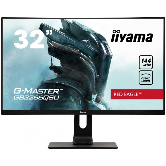 Монитор LCD 32' 16:9 2560 x 1440 VA, nonGLARE, 400cd/m2, 144Hz,  H178°/V178°, 3000:1, 80М:1, 16.7M Color, 1ms,HDMIx2, DPx2, USBx4, Tilt, Speakers, 3Y, Black