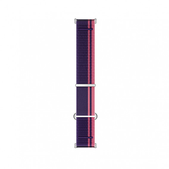 Плетеный сменный браслет Xiaomi Braided Quick Release Strap Rose purple