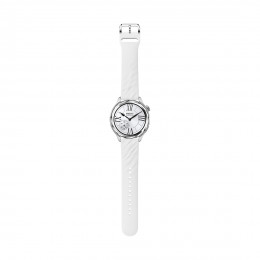 Комплект из ремешка и безеля для часов Xiaomi Watch S4 Bezel and Strap Kit-Liquid Silver