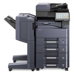 МФУ лазерное Kyocera TASKalfa MZ4000i (A3), монохромное, Printer/Scanner/Copier, 1200x1200 dpi, 40/21 ppm (A4/A3), 4 GB+32 GB SSD, 1.6 GHz, tray 100+1000 sheets, USB+Ethernet, Duplex, 10.1" touchscreen, HyPAS, drum 600k, базовый блок, без крышки, без