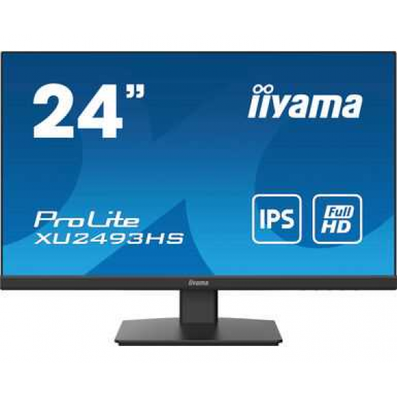 Монитор LCD 24'' [16:9] 1920х1080(FHD) IPS, nonGLARE, 250cd/m2, H178°/V178°, 1000:1, 80M:1, 16,7 миллионов цветов, 4ms, VGA, HDMI, DP, Tilt, Speakers, 3Y, Black